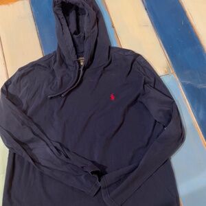 Polo Ralph Lauren Jersey Hooded Long Sleeve T-Shirt